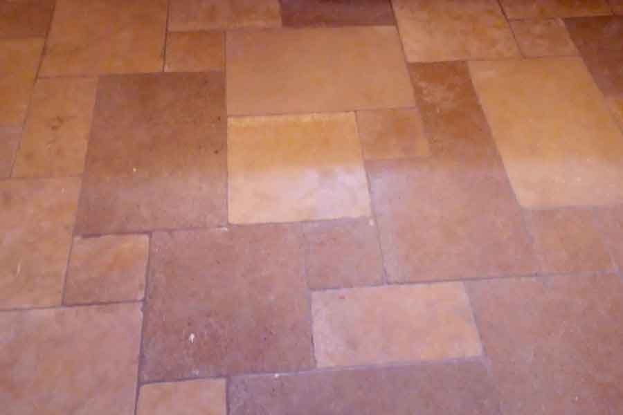 Limestone floor tiling Edinburgh