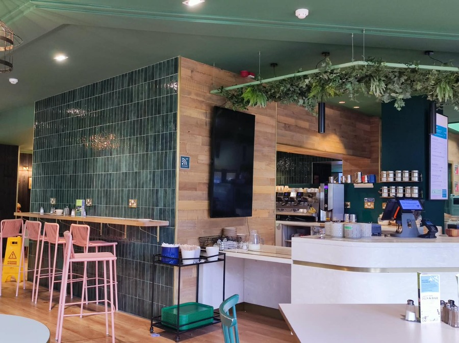 The café at the Royal Botanic Garden Edinburgh